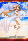 Asuna Newly Drawn B2 Tapestry Sword Art Online Asuna Midsummer Kirameki Bride Ver. KDcolle 1/7 ABS & PVC Painted Finished Product KADOKAWA Special Set Included Bonus Single Item Tapestry [USED]