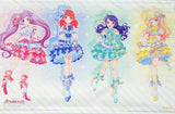 Aira & Mia & Laala & Yui A2 Tapestry WEB lottery Pretty All Friends Wish for the Rainbow Lottery Purchaser Limited Winning Item Tapestry [USED]