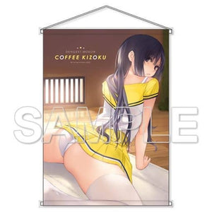 Coffee Kizoku Newly Drawn Cheer Girl Secret Stretch B2 Tapestry Tapestry [USED]