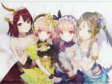 Sophie & Liddy & Sur & Philis Reprint Illustration B2 Tapestry PS4/Switch Soft Atelier Mysterious Trilogy DX Gust Shop Paid Bonus Single Item Tapestry [USED]