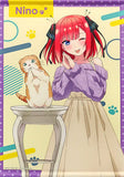 Nakano Nino with Cat B2 Tapestry The Quintessential Quintuplets Movie Tapestry [USED]