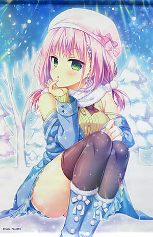 Hijiri Kikka White Snow B2 Tapestry Kakenuke Seishun Sparking! Tapestry [USED]