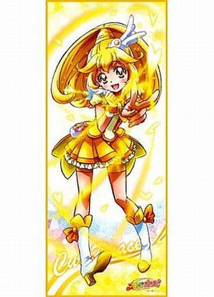 Cure Piece Life-size Tapstry Smile PreCure! Tapestry [USED]