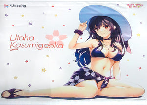 Kasumigaoka Utaha Misaki Kurehito Newly Drawn Life-size Tapestry Saekano: How to Raise a Boring Girlfriend Flat C92 Goods Tapestry [USED]