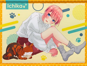 Nakano Ichika with Cat B2 Tapestry The Quintessential Quintuplets Movie Tapestry [USED]