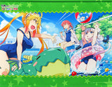 Tall & Kobayashi-san & Kanna Kamui B2 Tapestry PS4/Switch Soft Miss Kobayashi's Dragon Maid Explosion !! Chorogon Breath First Limited Package Version Animate Purchase Bonus Tapestry [USED]