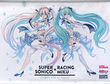 Hatsune Miku Racing Ver. 2019 Super Sonico Collaboration Ver. B2 Tapestry Hatsune Miku GT Project Tapestry [USED]