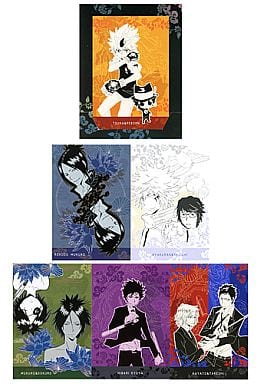 Kyoya Hibari, etc. Reborn! Post Card Set Jump Shop Limited Postcards [USED]