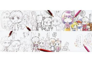 Gathering SD Pastcard 6 Set Fate/Zero -stay night Cafe Postcards [USED]