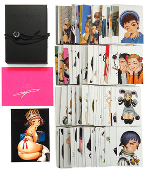 Kairakuten Postcard Set 104 Sheets Murata Renji Original Drawing Exhibition futurelog Postcards [USED]