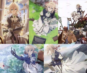 Gathering Postcard Set B (5 Set) Violet Evergarden Special Event Postcards [USED]