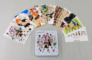 Sendai Postcard in Can 10 Set Haikyu!! Exhibition Postcards [USED]