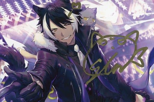 Shien Kageyama Vtuber Hololive Autographed Postcard Birthday Anniversary 2021 Goods All Set Purchase Bonus Postcards [USED]