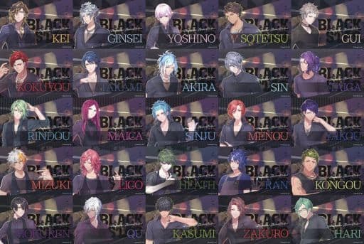 Ginsei Black Star -Theater Starless- Original Postcard Tower Records Cafe Special Course Menu Order Privilege All 25 Types Set Postcards [USED]