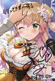 Momosuzu Nene Nishizawa 5 Miri Sensei Newly Drawn Autographed Illustration Postcard Virtual YouTuber Hololive Momosuzu Nene Birthday Memorial 2021 Goods All Set Purchase Bonus Postcards [USED]