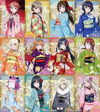 All 12 Types Set Newly Drawn Postcard Nijigasaki Gakuen School Idol Club Love Live! School Idol Festival ALL STARS in Marui Goods Purchase Bonus Postcards [USED]