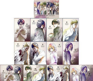 Gathering WIT STUDIO Newly Drawn Postcard Set 2 Attack on Titan Postcards [USED]