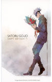 Gojo Satoru Postcard Jujutsu Kaisen x ANiMEL CAFE in SHANGHAI Birthday Menu Order Bonus Postcards [USED]