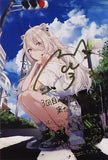 Botan Shishiro Vtuber Hololive Autograph & Foil Stamped Reproduction Postcard with Message Newly Drawn By Tomari Birthday Commemoration 2022 Full Set Purchase Bonus Postcards [USED]