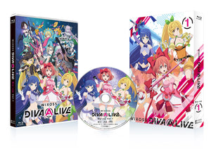 WIXOSS DIVA (A) LIVE Blu-ray Vol.1 First Production Limited Edition Blu-ray [NEW]