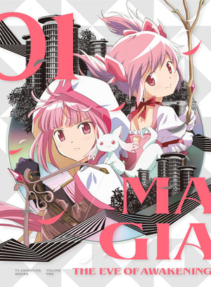 Magia Record Puella Magi Madoka Magica Side Story Season 2 The Eve of Awakening Blu-ray Vol.1 Limited Edition Blu-ray [USED]