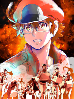 Cells at Work! CODE BLACK! Blu-ray Vol.1 Limited Edition Blu-ray [NEW]