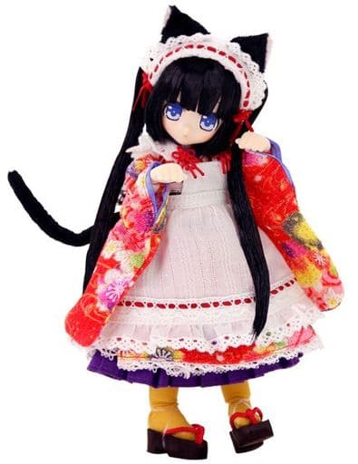 Pichika Twintail Hair Koneko no Te mo Kaitai? Azone Online Sales Ver. Lil' Fairy Little Maid Doll [USED]