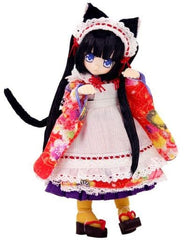 Pichika Twintail Hair Koneko no Te mo Kaitai? Azone Online Sales Ver. Lil' Fairy Little Maid Doll [USED]