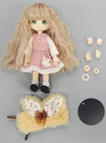 Metty Pink Long Wave One Piece Dolce Original Mini Sweets Doll Doll [USED]