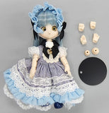 Mint Light Blue Long Straight Dress Dolce Original Mini Sweets Doll Doll [USED]