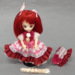 Angelica Crimson Feeler Long Dress Dolce Original Mini Sweets Doll Doll [USED]