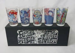 Roy Mustang, etc. Fullmetal Alchemist Glass Set Gangan Original Mail Order Limited Set of 5 Glass [USED]
