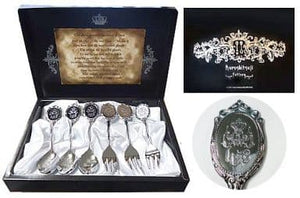 Black Butler Phantom Cutlery Set 3 Forks 3 Spoons Black Butler Original Mail Order Limited Tableware [USED]