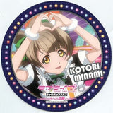 Minami Kotori Mogyutto "love' de Sekkinnchu! Costume Maid Character Coaster Character Pop Store Love Live! -School Idol Trial Lesson- Cafe Menu Benefits Coaster [USED]