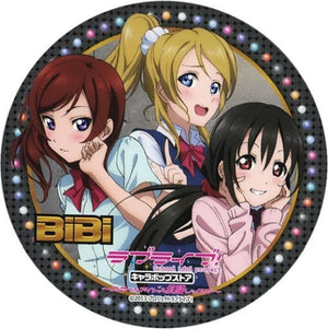 Eri Ayase, etc. Love Live! BiBi Character Coaster Chara Pop Store School Idol Trial Lesson Limited Cafe Menu Benefits Coaster [USED]