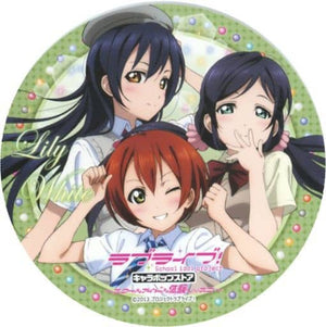 Umi Sonoda, etc. Love Live! lily white Character Coaster Chara Pop Store School Idol Trial Lesson Limited Cafe Menu Benefits Coaster [USED]