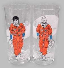 Mutta Nanba Hibito Nanba Space Brothers Pepsi Space Brothers Campaign!! Winning Prize Glass [USED]