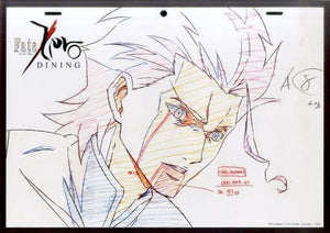 Lancer Paper Luncheon Mat Fate/Zero Dining Menu Order Bonus Table mat [USED]