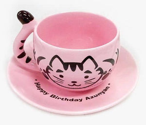 Nakano Azusa Azunyan Mug Cup Birthday Ver. K-On!! Nakano Azusa Birthday Memorial Special Goods Set TBS Limited Single Item Mug [USED]