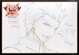 Archer Paper Luncheon Mat Fate/stay night Unlimited Blade Works DINING Course Meal Order Bonus Table mat [USED]