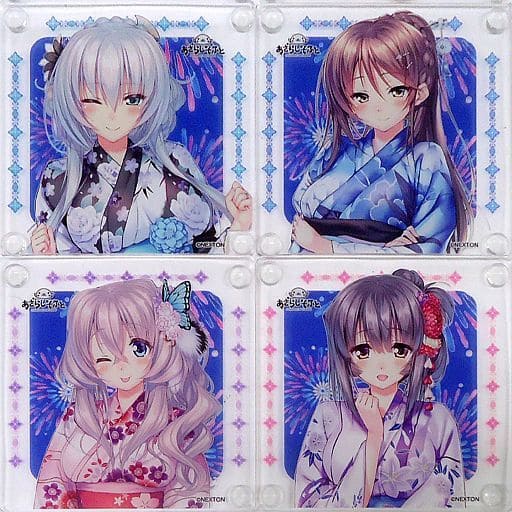 Honami Ichinose Amakano Second Season+ Acrylic Coaster Set Electric Festival 2017 Summer in Omiya Limited Set of 4 Coaster [USED]
