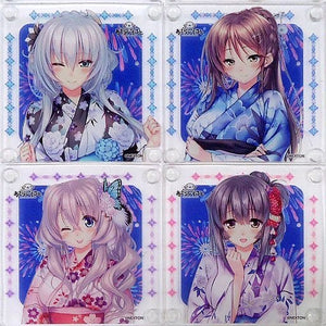 Honami Ichinose Amakano Second Season+ Acrylic Coaster Set Electric Festival 2017 Summer in Omiya Limited Set of 4 Coaster [USED]