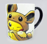 FAN OF PIKACHU & EIEVUI Mug Cup Pokemon Pokemon Center Limited Mug [USED]