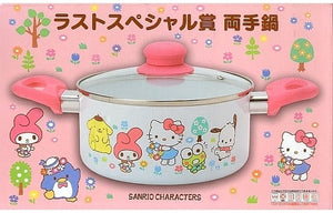 Two-Handed Pot Sanrio Winning Lottery All Character Winning Lottery Last Special Prize Tableware [USED]