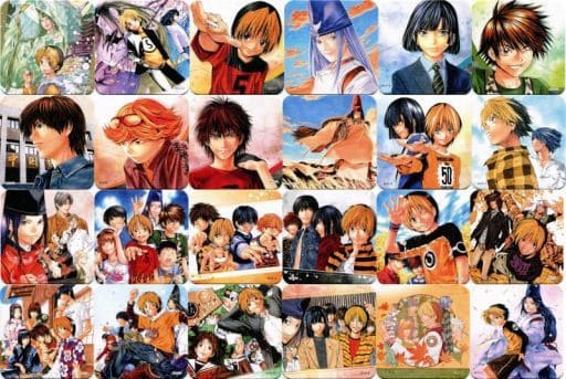 Hikaru Shindo, etc. Hikaru no Go Art Coasters 30th Anniversary of Painting Ken Obata Exhibition Never Complete Limited All 24 Types Set Coaster [USED]