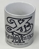 Ys 9 Monstrum Nox Silver Mug Ys Series Trails of Series Shop in Ikebukuro P'Parco Limited Mug [USED]