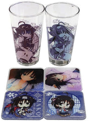 Hitachi Mako Senren * Banka Big Glass Set C98 Goods Glass [USED]