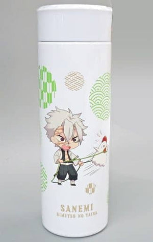 Sanemi Sinazugawa Original Stainless Bottle Demon Slayer: Kimetsu no Yaiba ? Mugen Train Arc x Lawson Ponta Members d Pont Card Members Limited Sweets Course Lottery Water Bottle [USED]