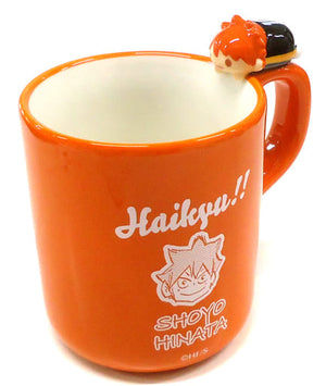 Hinata Shoyo Ride Chara Mag Haikyu!! Weekly Shonen Jump All Applicants Service Mug [USED]