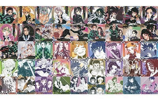 Tanjiro Kamado, etc. Demon Slayer: Kimetsu no Yaiba All 45 Types Set Coaster [USED]